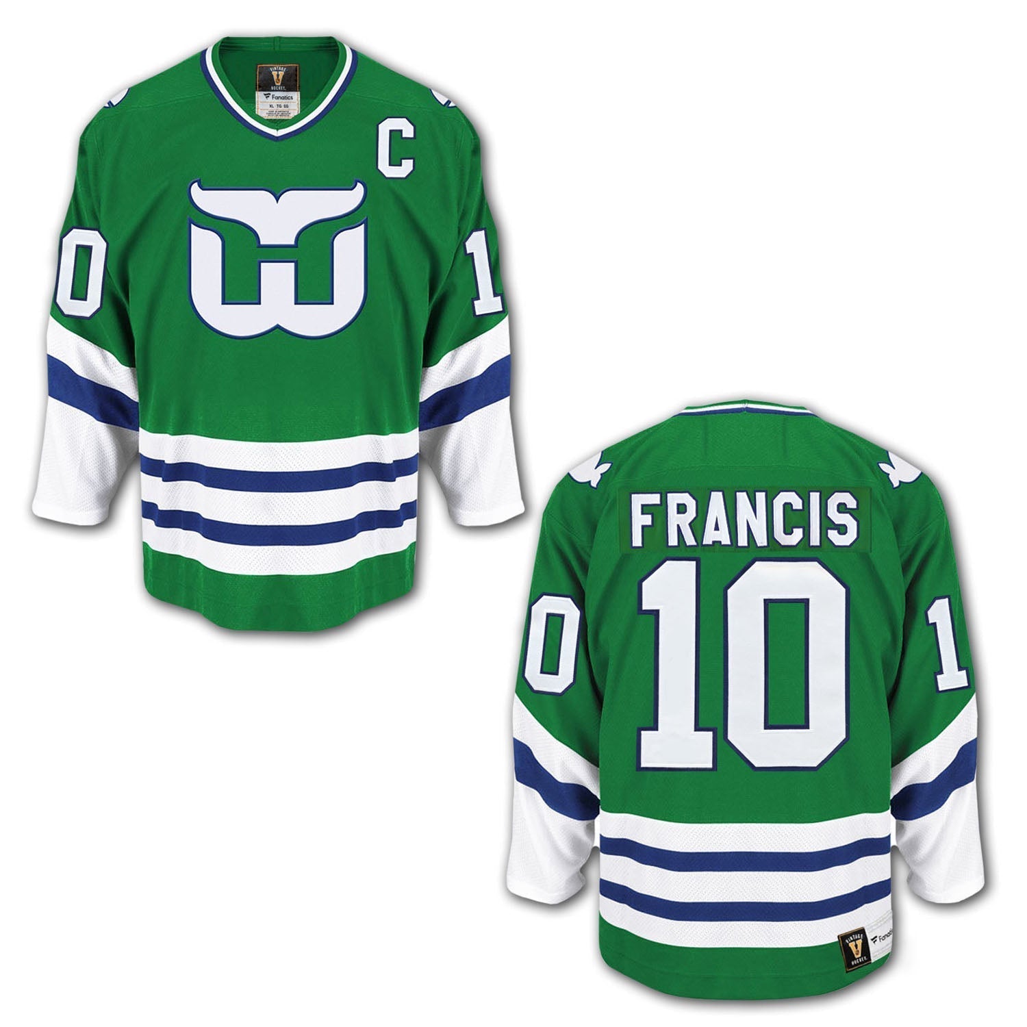 Ron Francis Hartford Whalers 10 Jersey