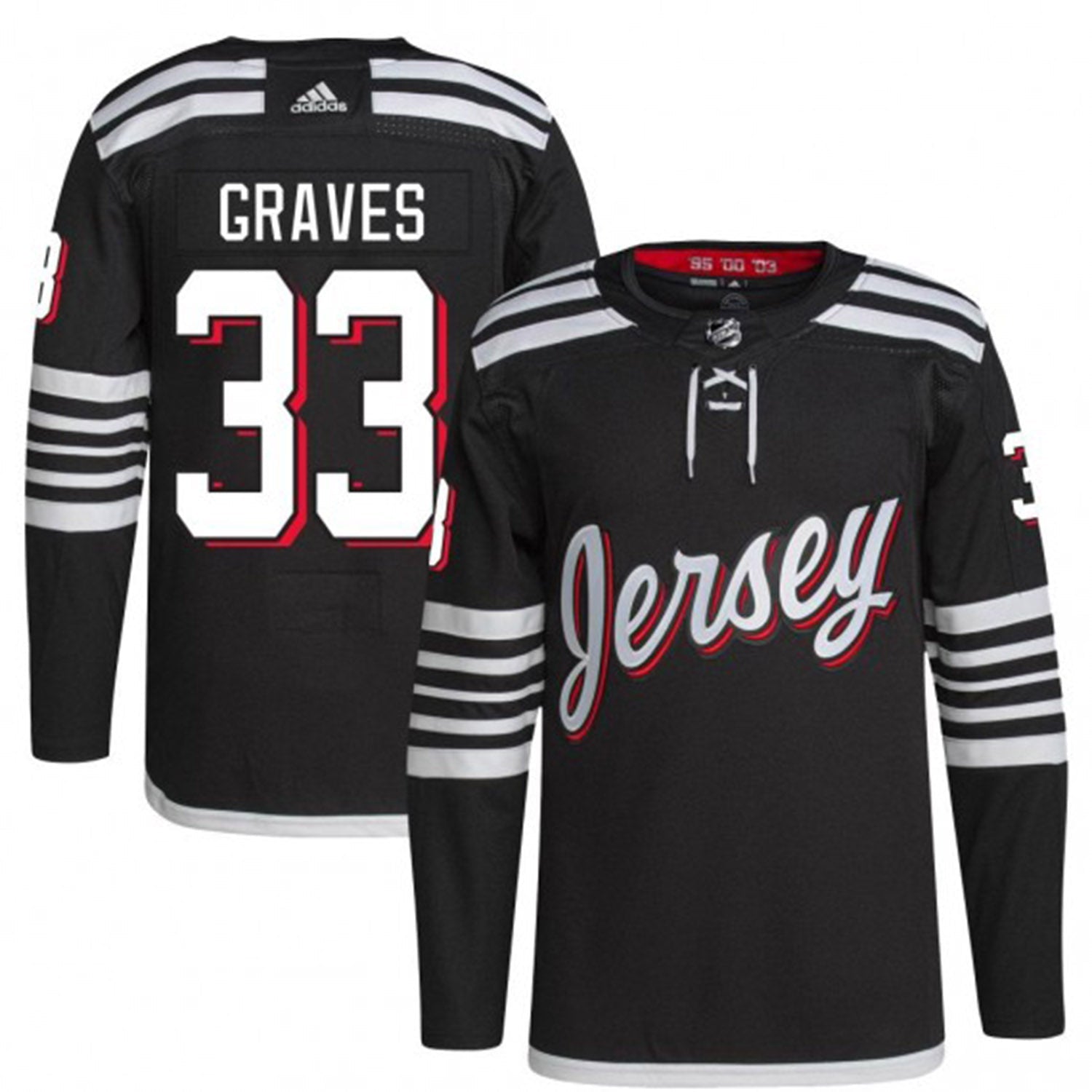 Ryan Graves New Jersey Devils 33 Jersey