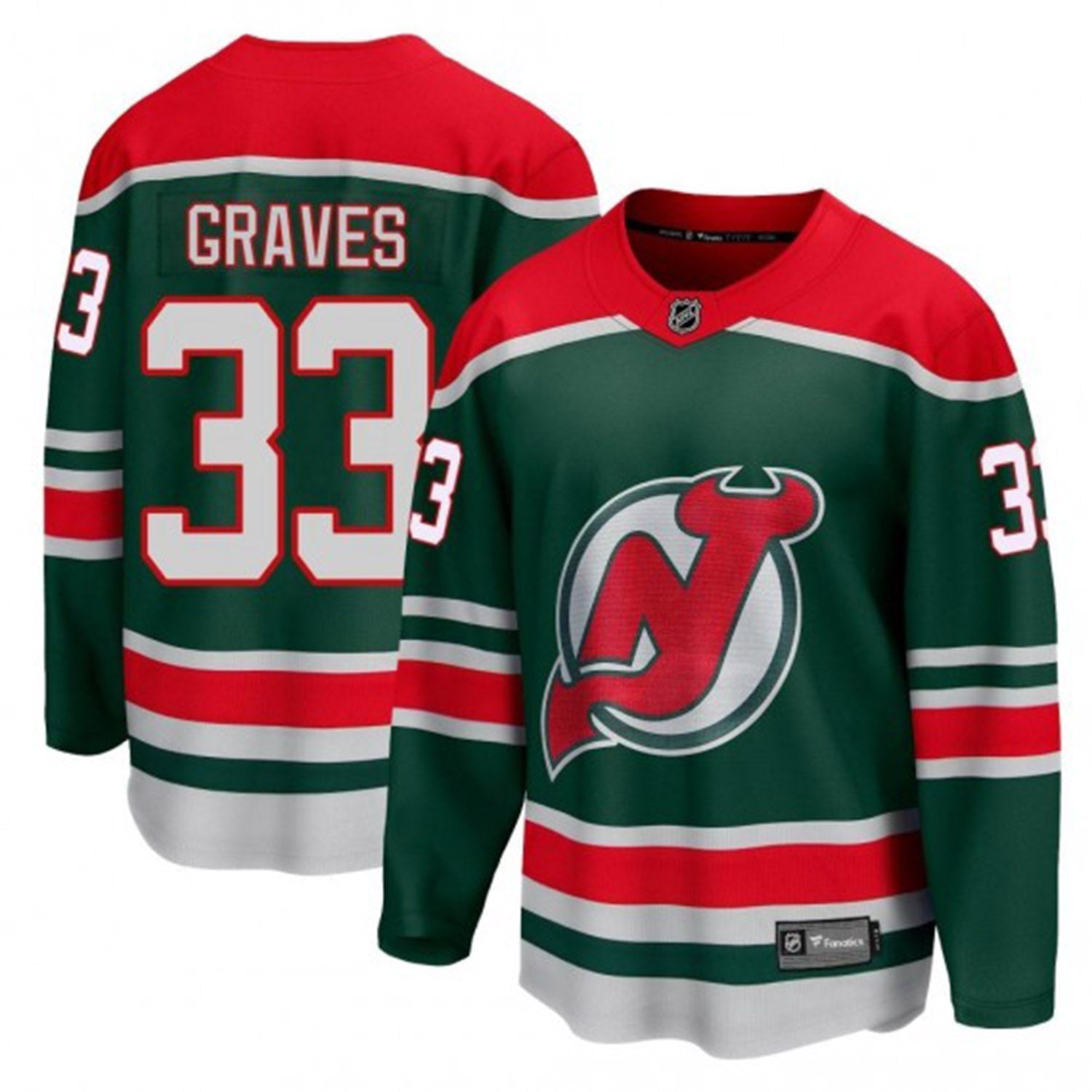 Ryan Graves New Jersey Devils 33 Jersey
