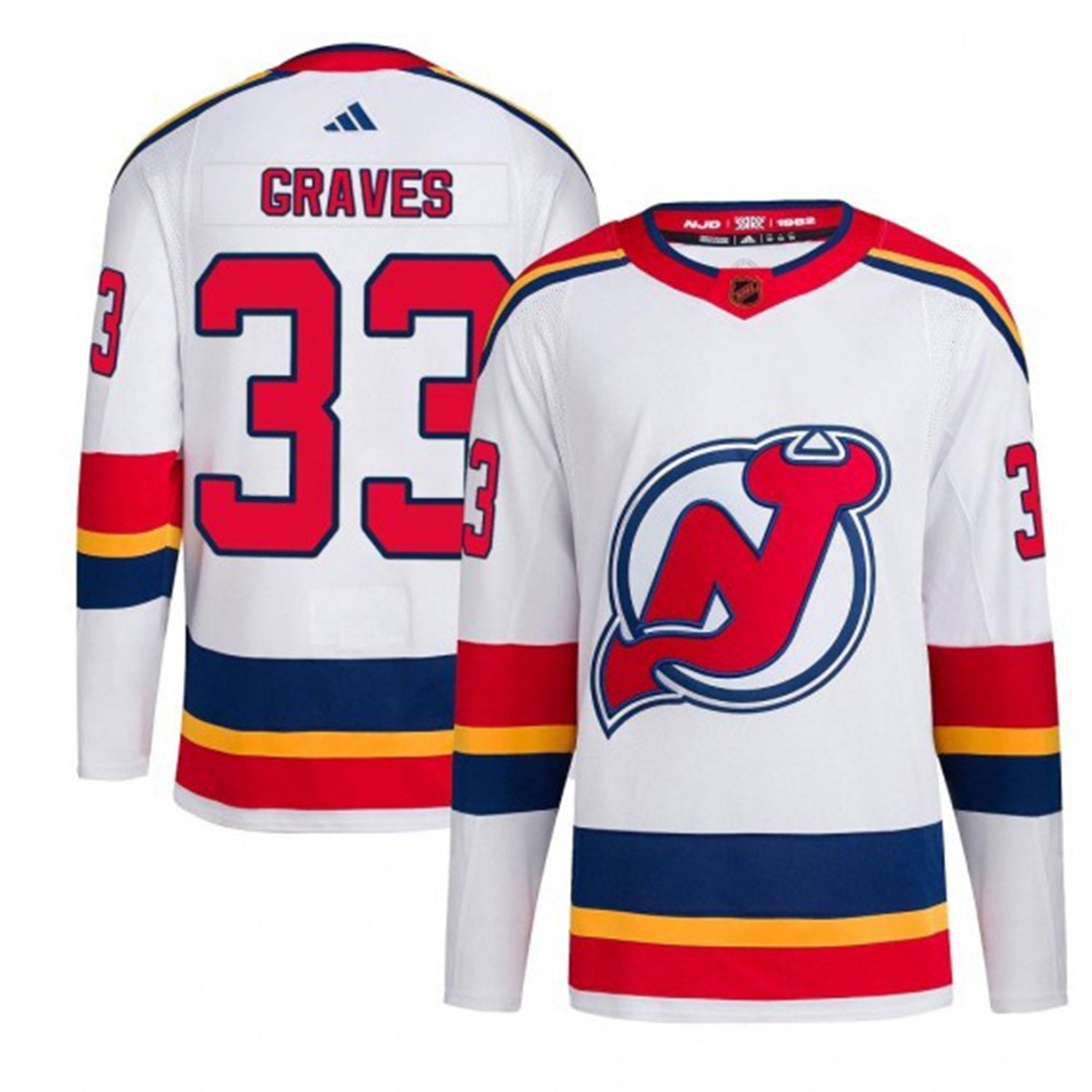 Ryan Graves New Jersey Devils 33 Jersey