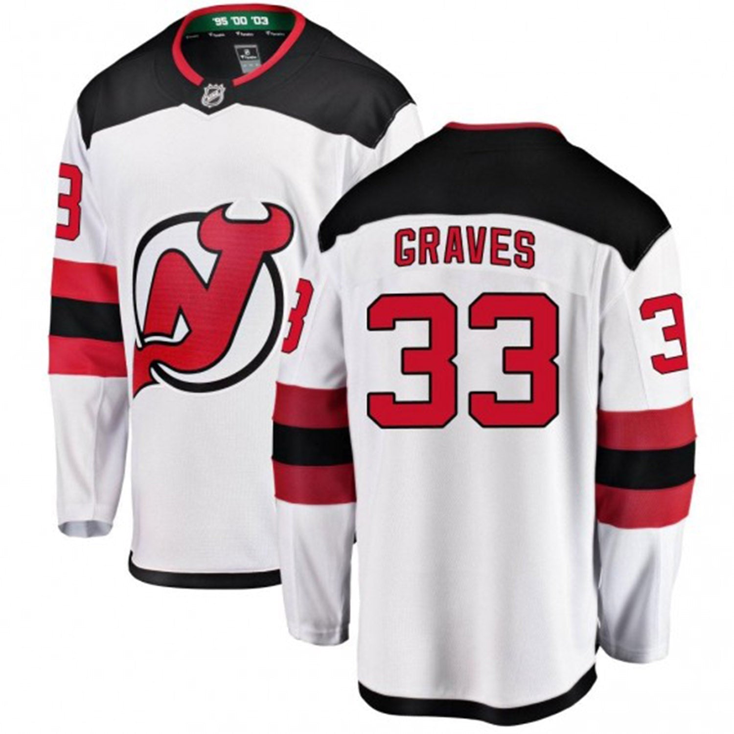 Ryan Graves New Jersey Devils 33 Jersey