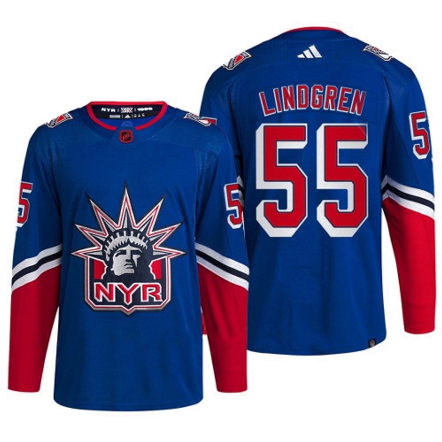 Ryan Lindgren New York Rangers 55 Jersey