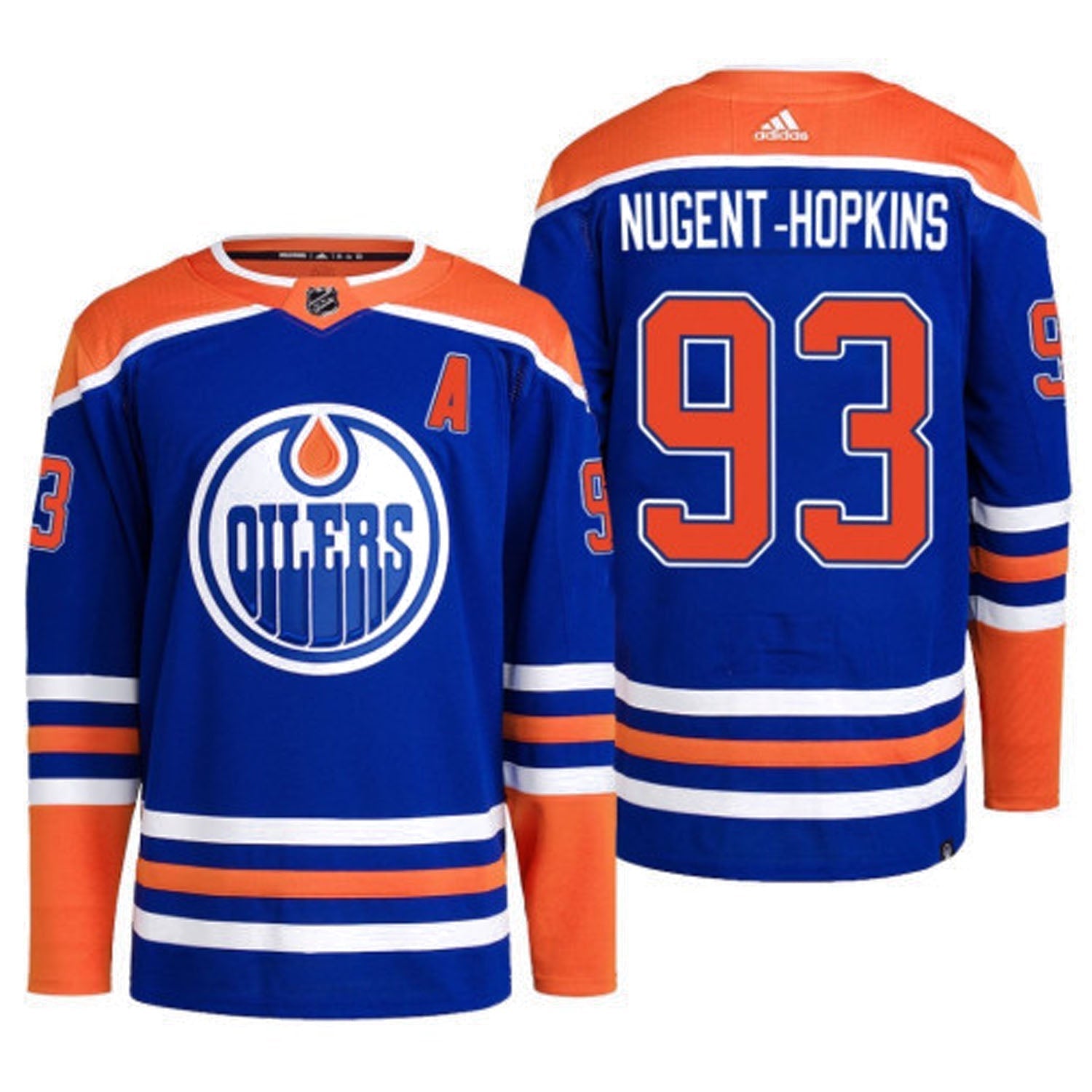 Ryan Nugent-Hopkins Edmonton Oilers 93 Jersey