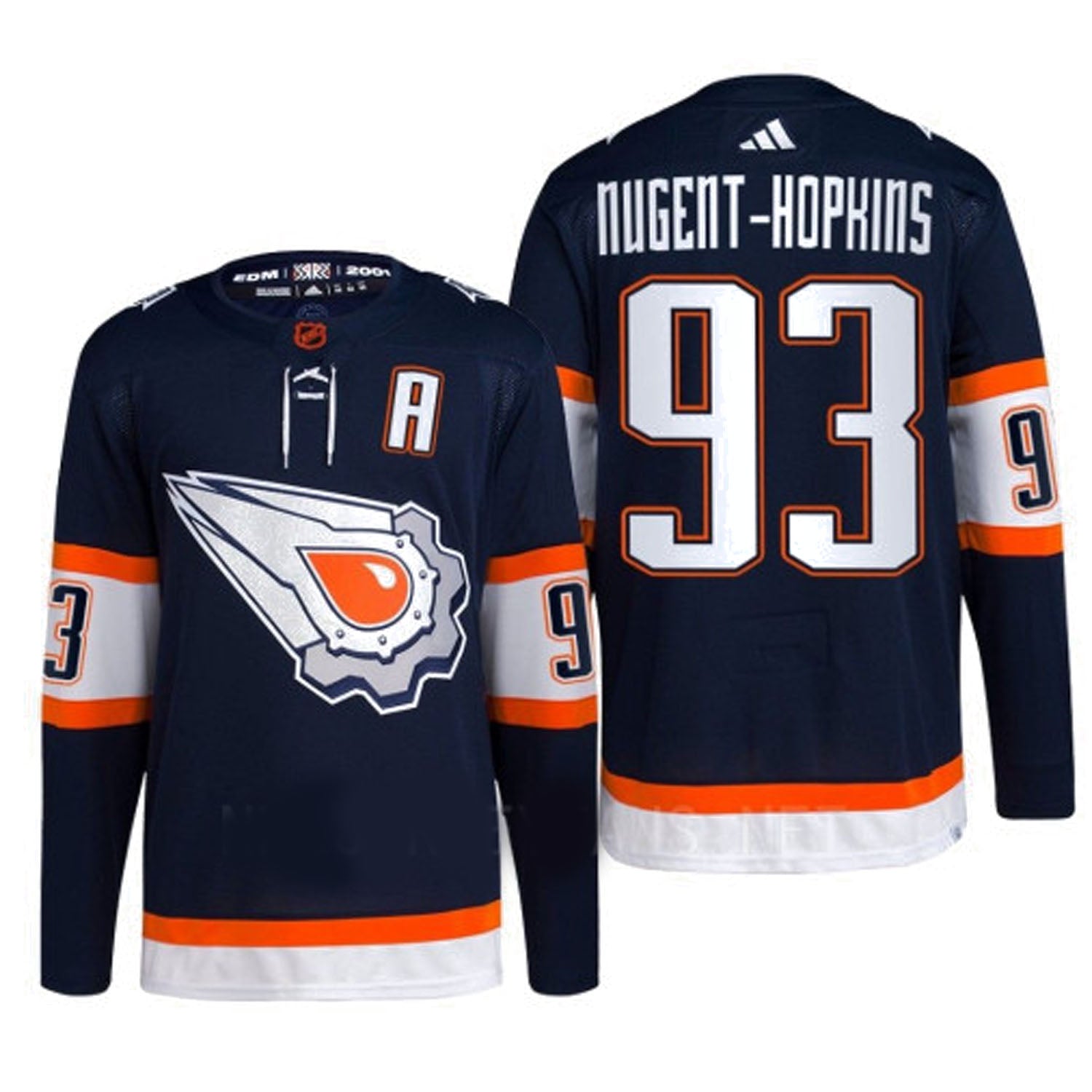 Ryan Nugent-Hopkins Edmonton Oilers 93 Jersey