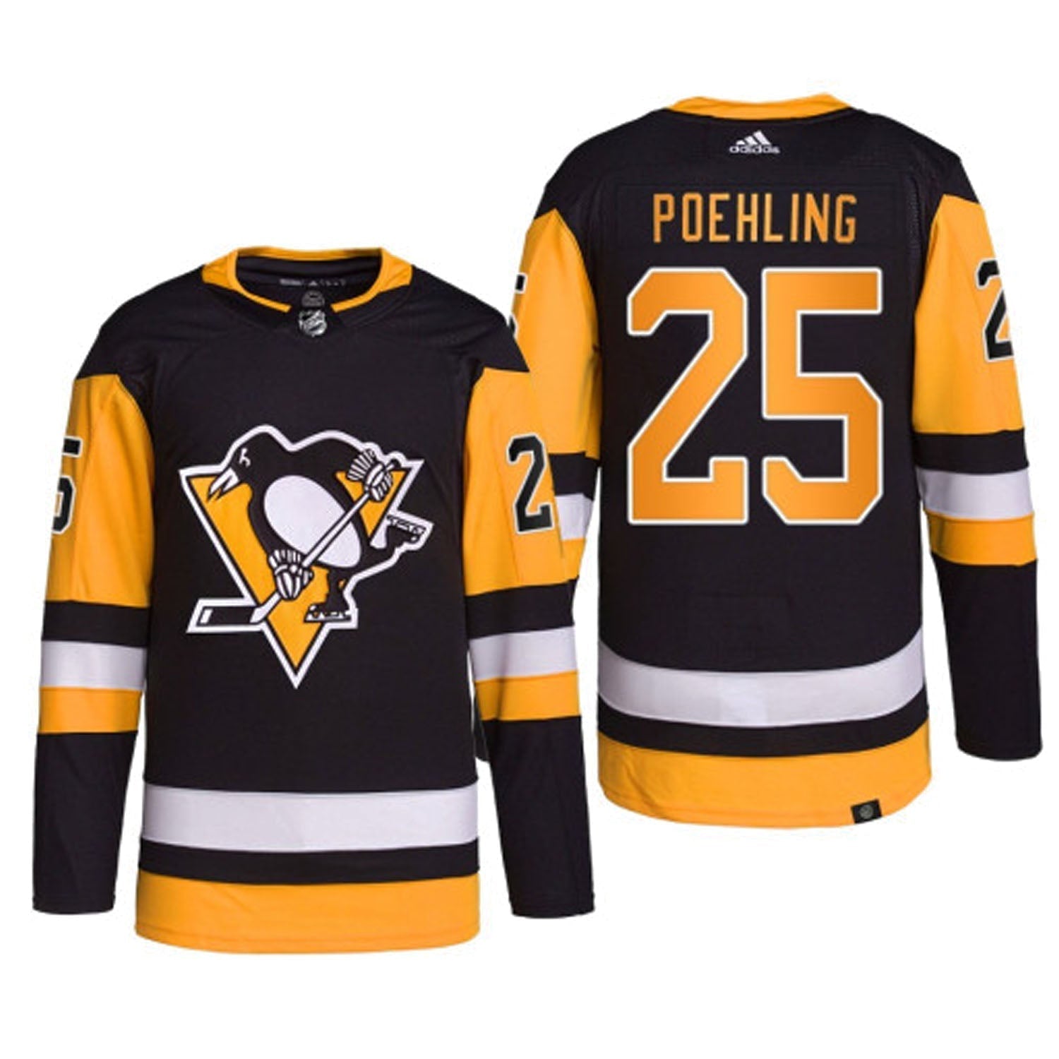 Ryan Poehling Pittsburgh Penguins 25 Jersey