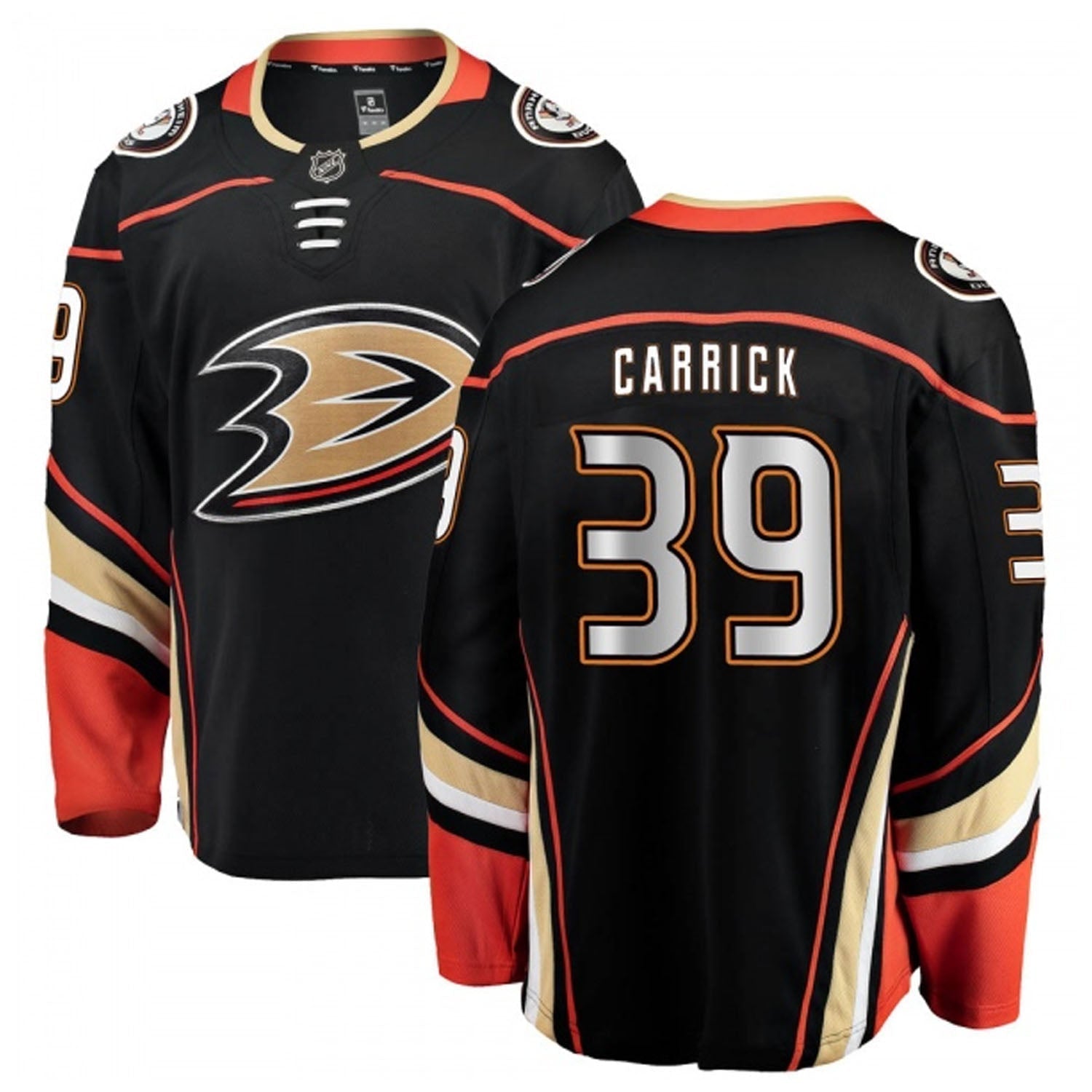 Sam Carrick Anaheim Ducks 39 Jersey
