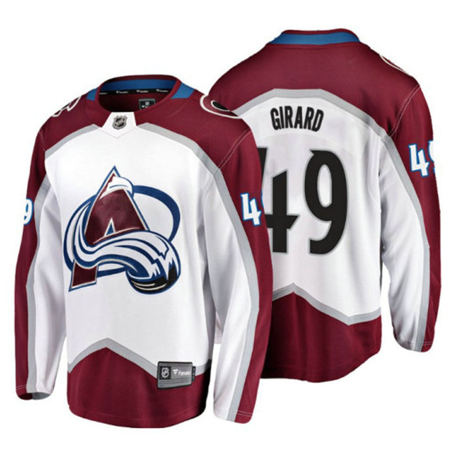 Sam Girard Colorado Avalanche 49 Jersey