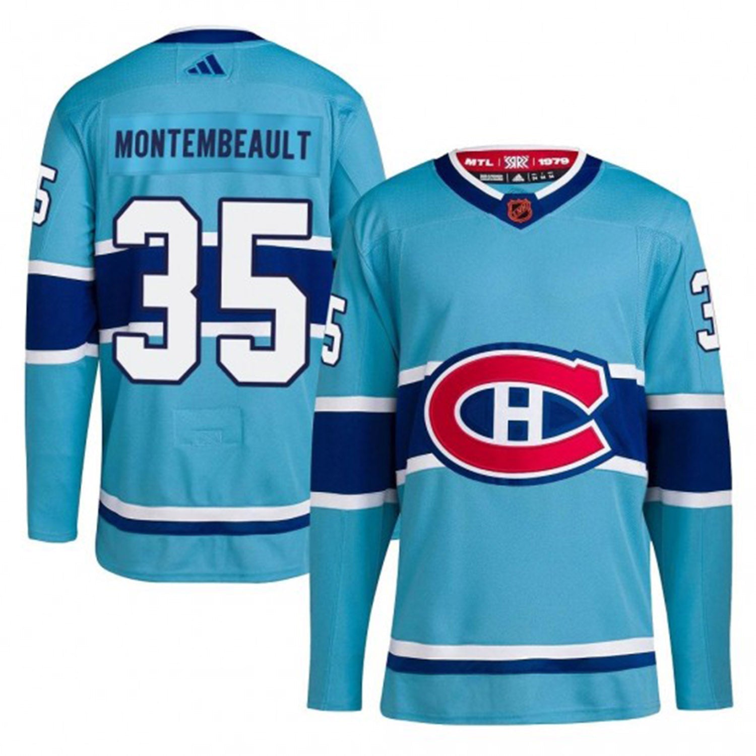 Sam Montembeault Montreal Canadiens 33 Jersey