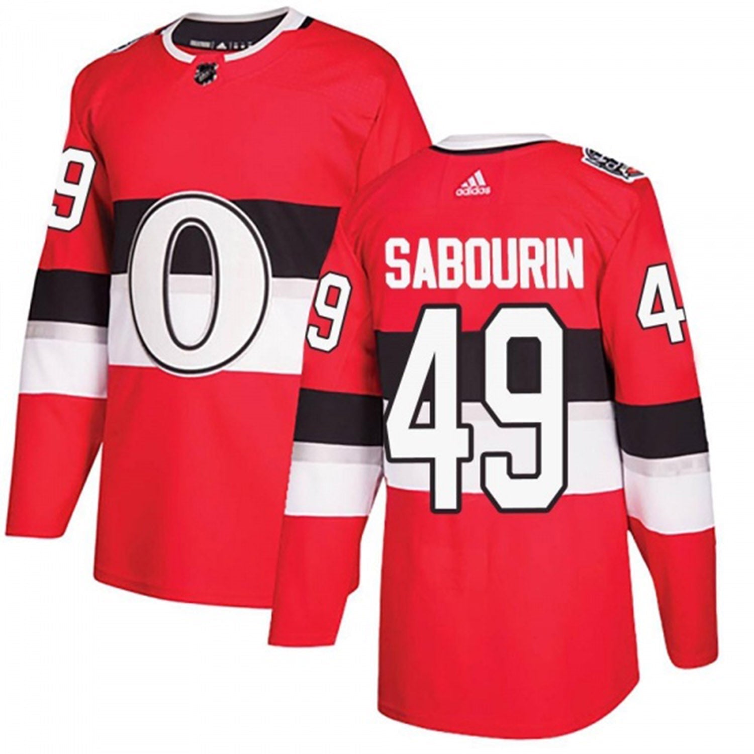 Scott Sabourin Chicago Blackhawks 49 Jersey