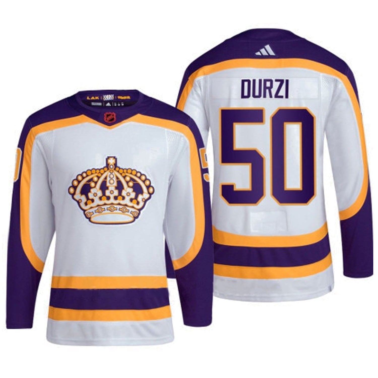 Sean Durzi La Kings 50 Jersey