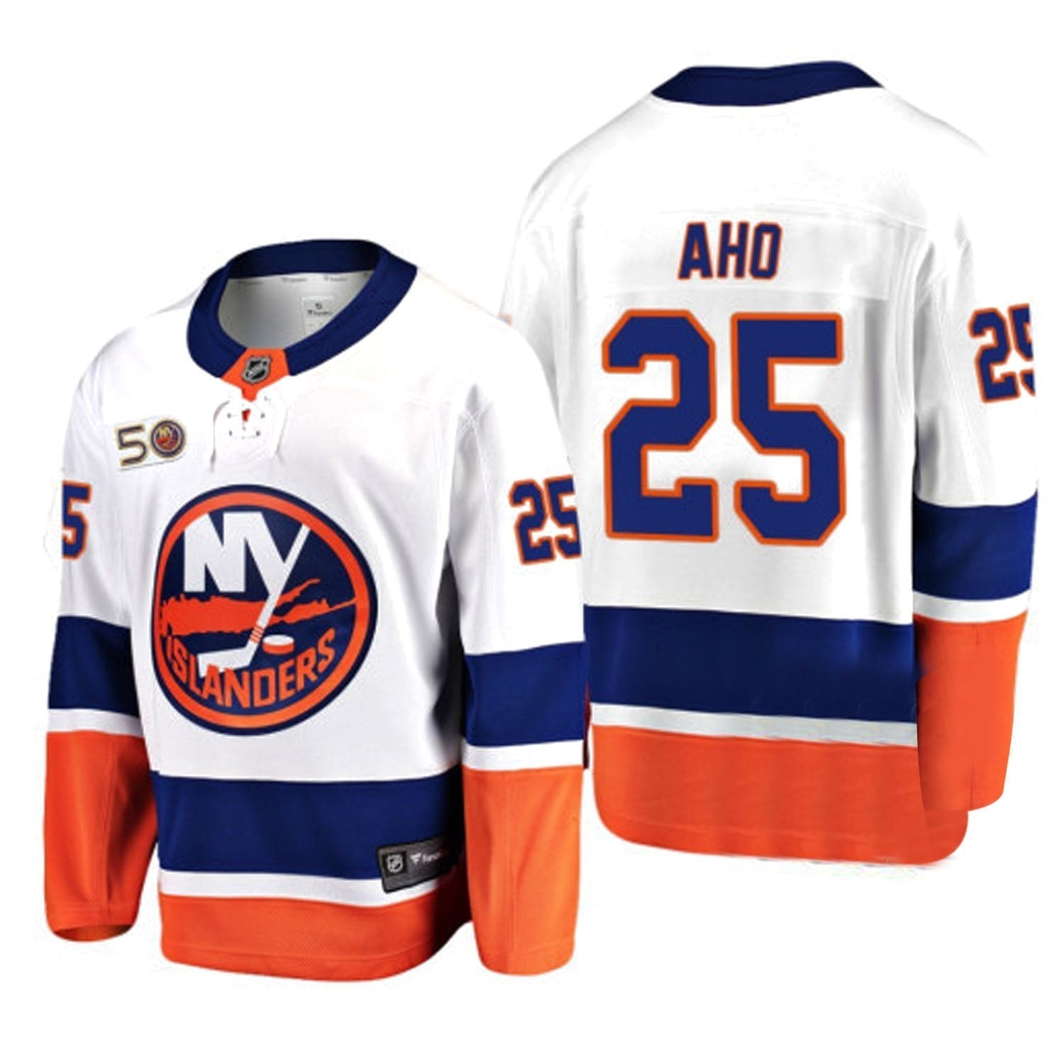 Sebastian Aho New York Islanders 25 Jersey