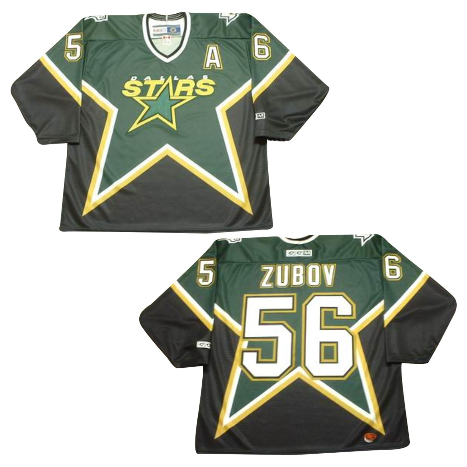 Sergei Zubov Dallas Stars 56 Jersey