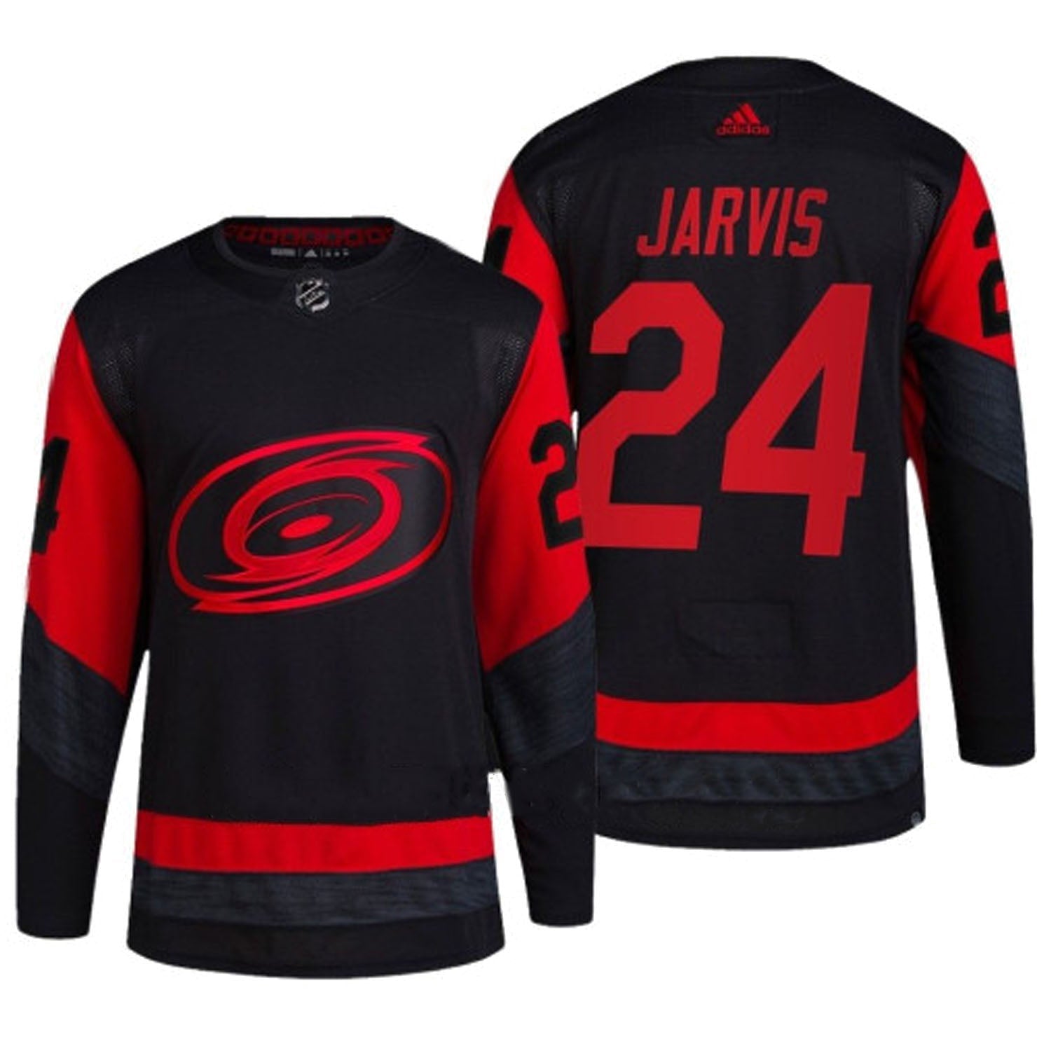 Seth Jarvis Carolina Hurricanes 24 Jersey