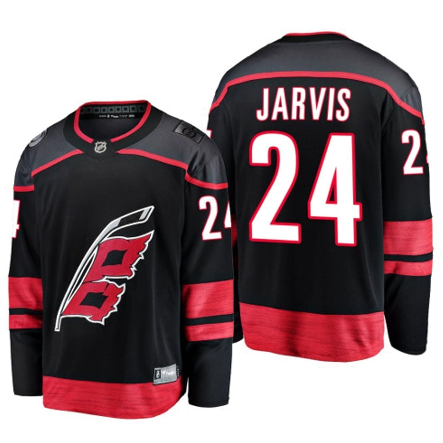 Seth Jarvis Carolina Hurricanes 24 Jersey