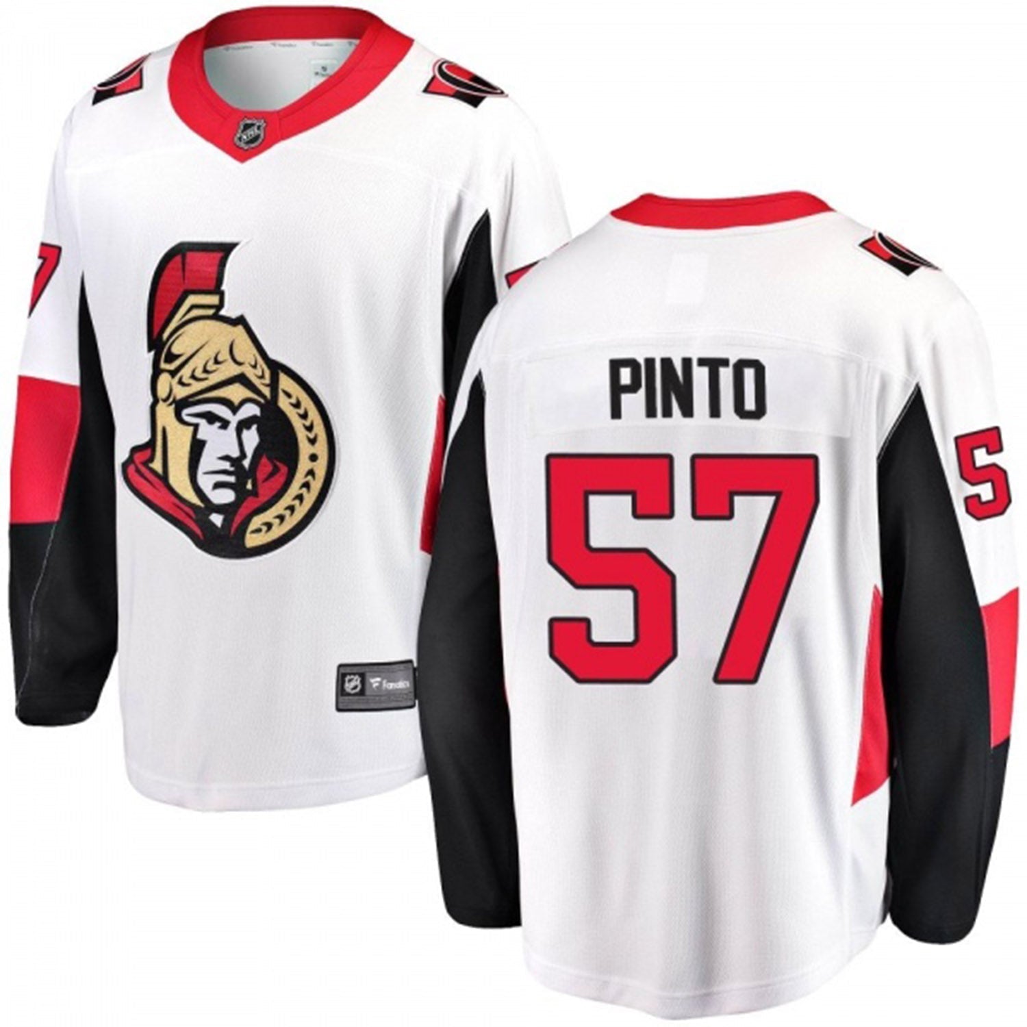 Shane Pinto Ottawa Senators 57 Jersey