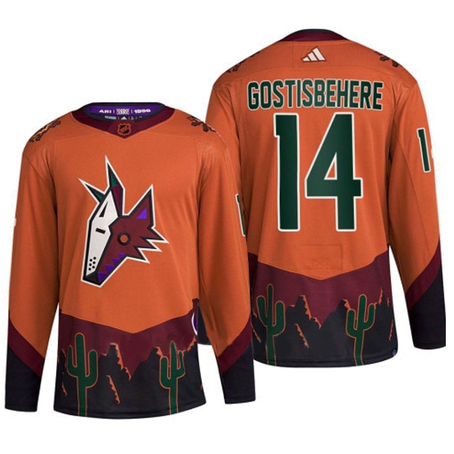 Shayne Gostisbehere Arizona Coyotes 14 Jersey
