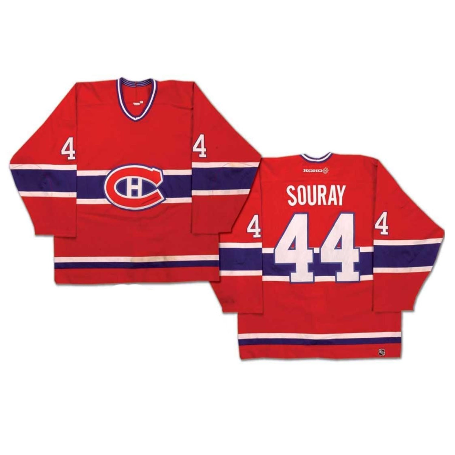 Sheldon Souray Montreal Canadians 44 Jersey