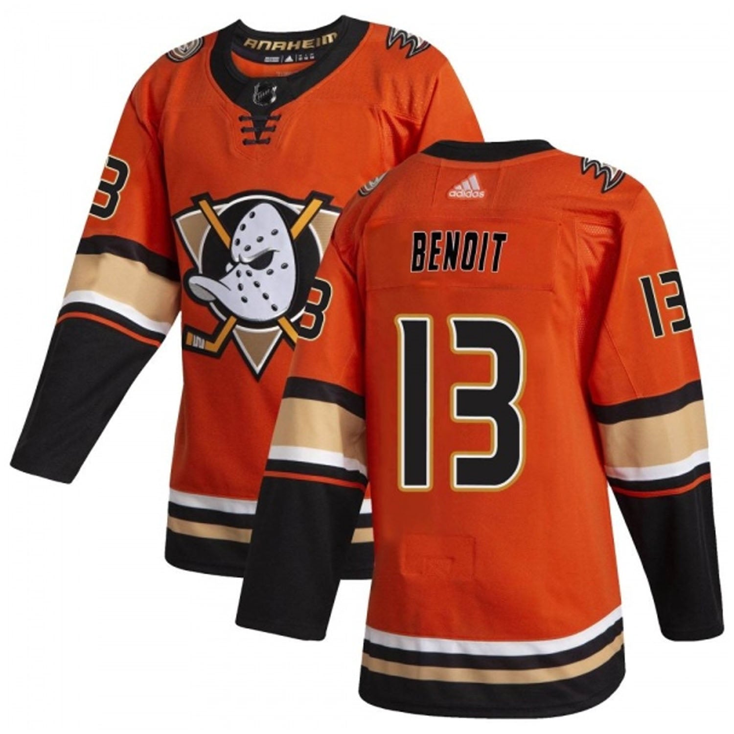 Simon Benoit Anaheim Ducks 13 Jersey