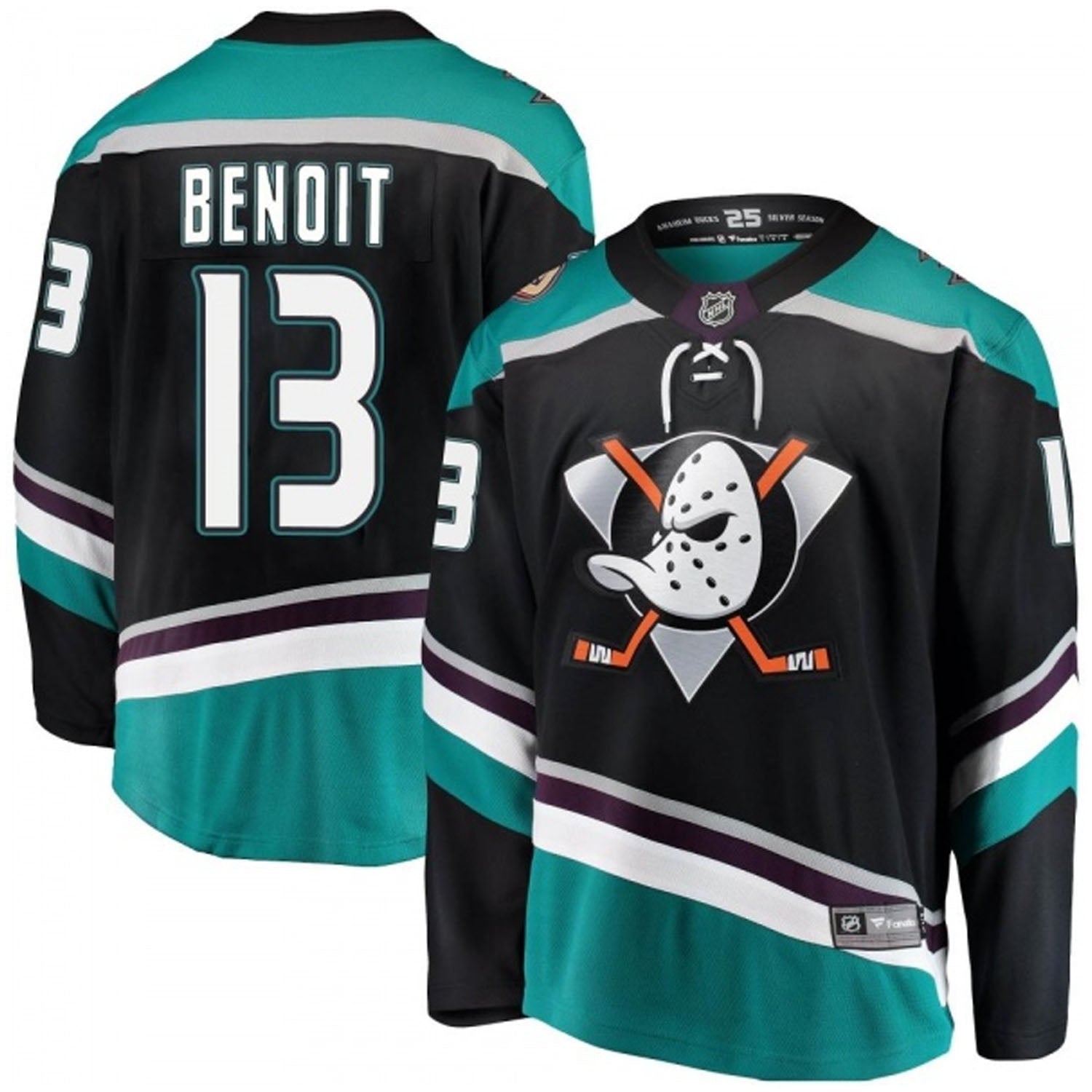Simon Benoit Anaheim Ducks 13 Jersey