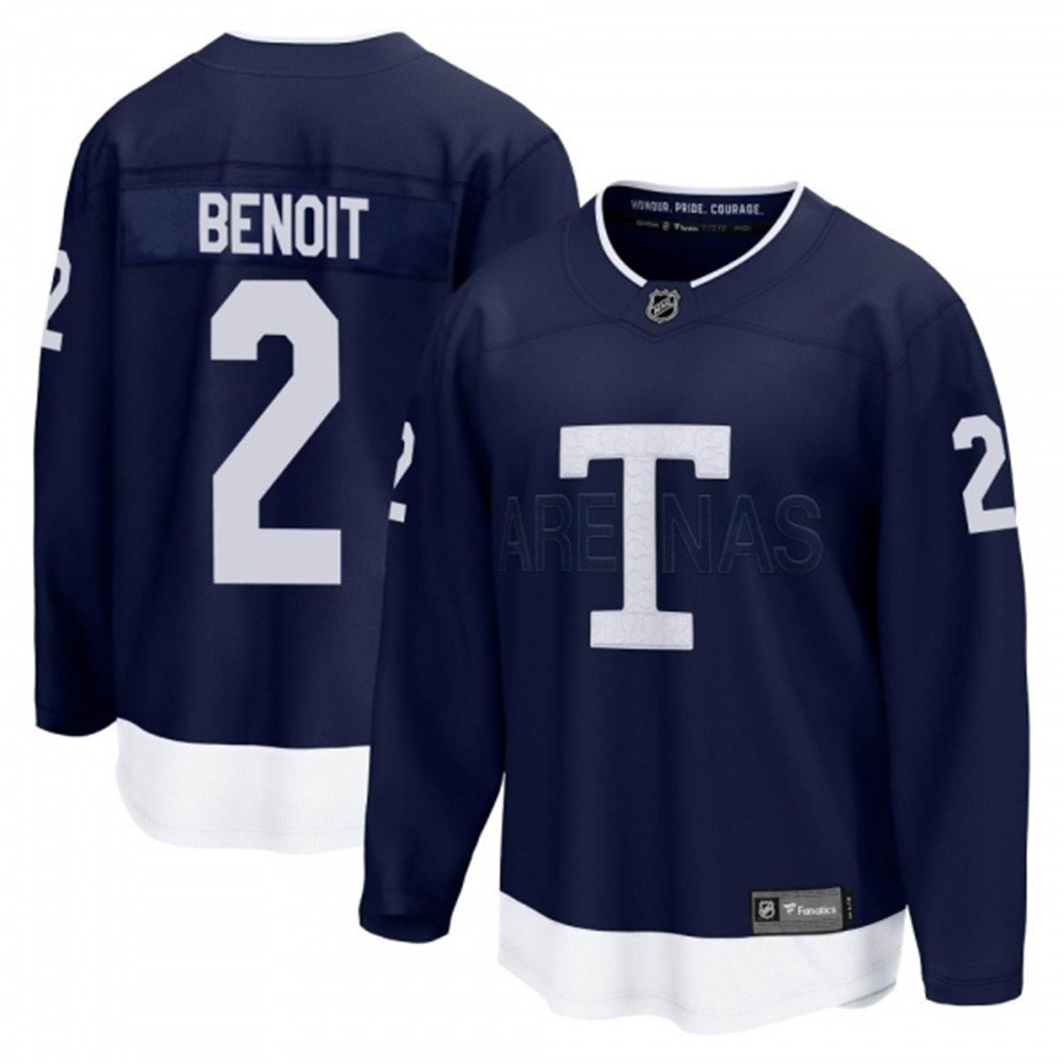Simon Benoit Toronto Maple Leafs 2 Jersey
