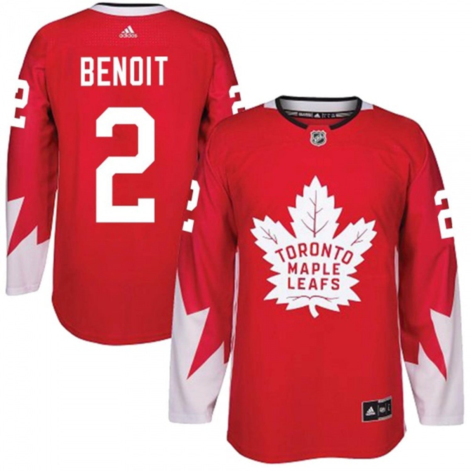 Simon Benoit Toronto Maple Leafs 2 Jersey
