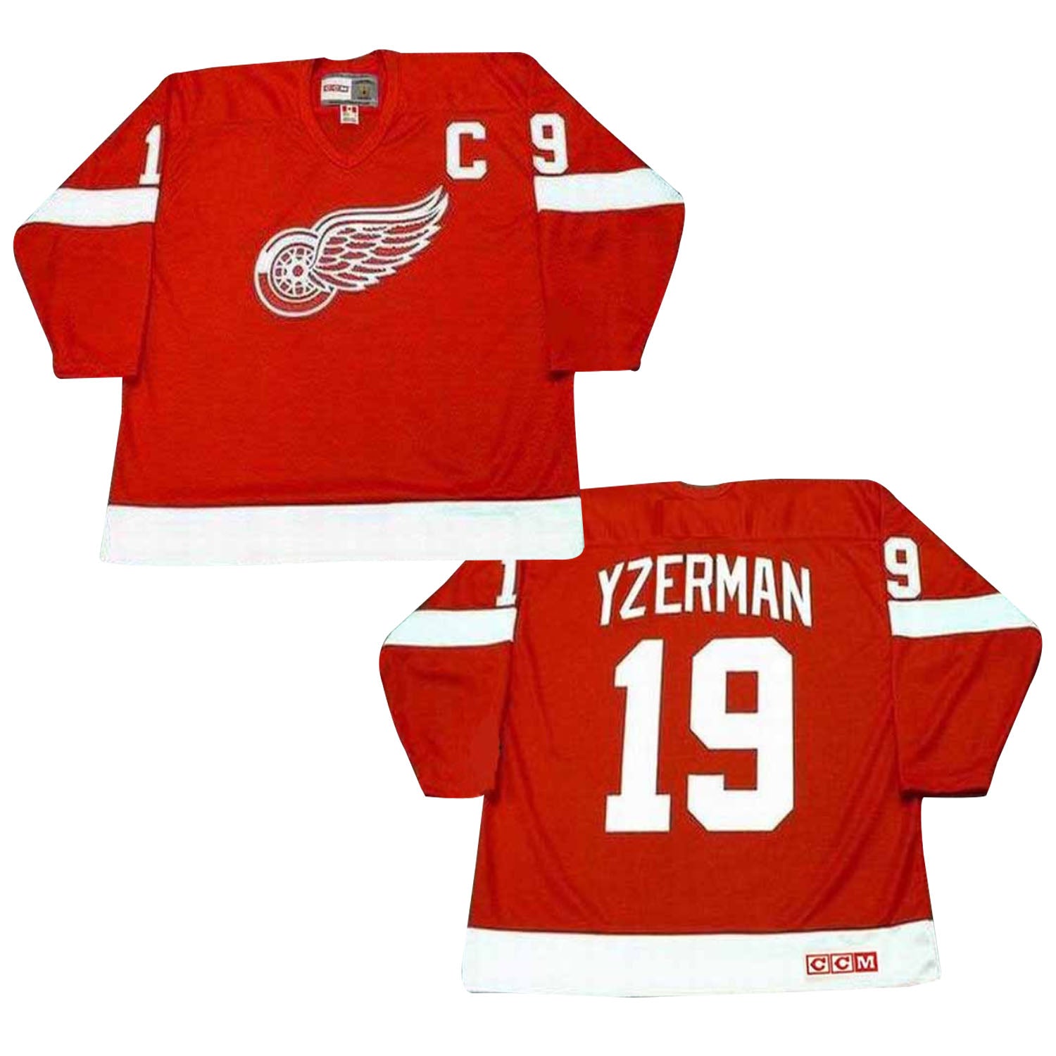 Steve Yzerman Detroit Red Wings 10 Jersey