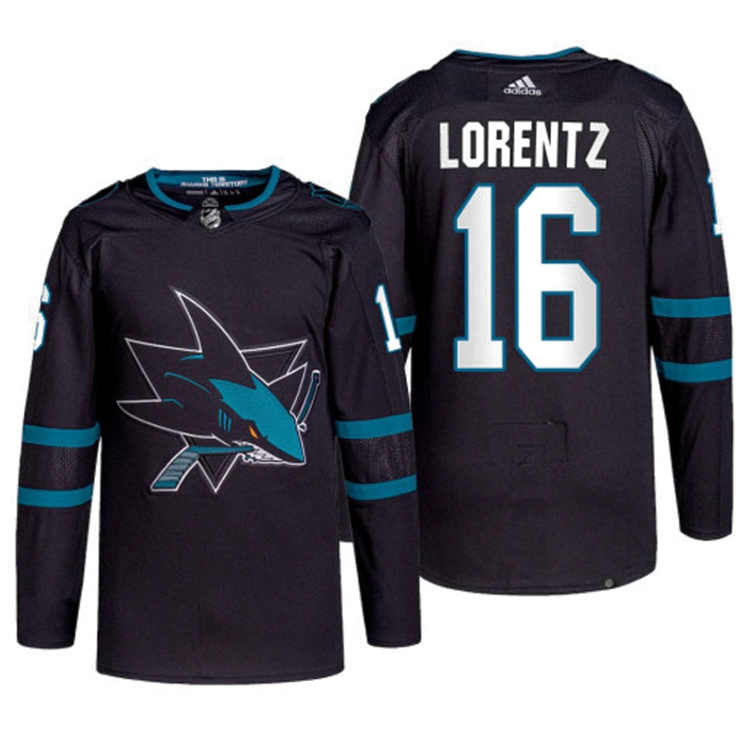 Steven Lorentz #16 San Jose Sharks 16 Jersey