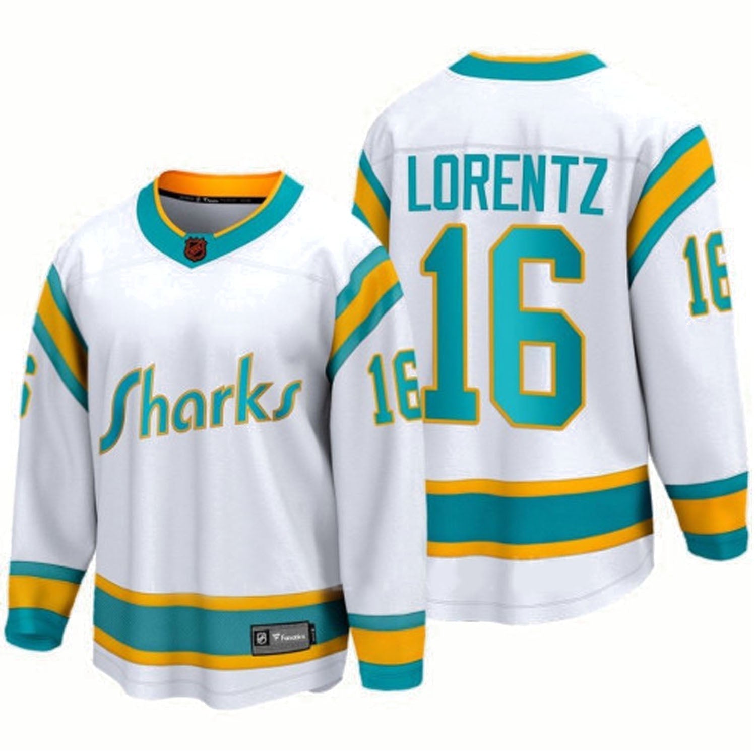 Steven Lorentz #16 San Jose Sharks 16 Jersey