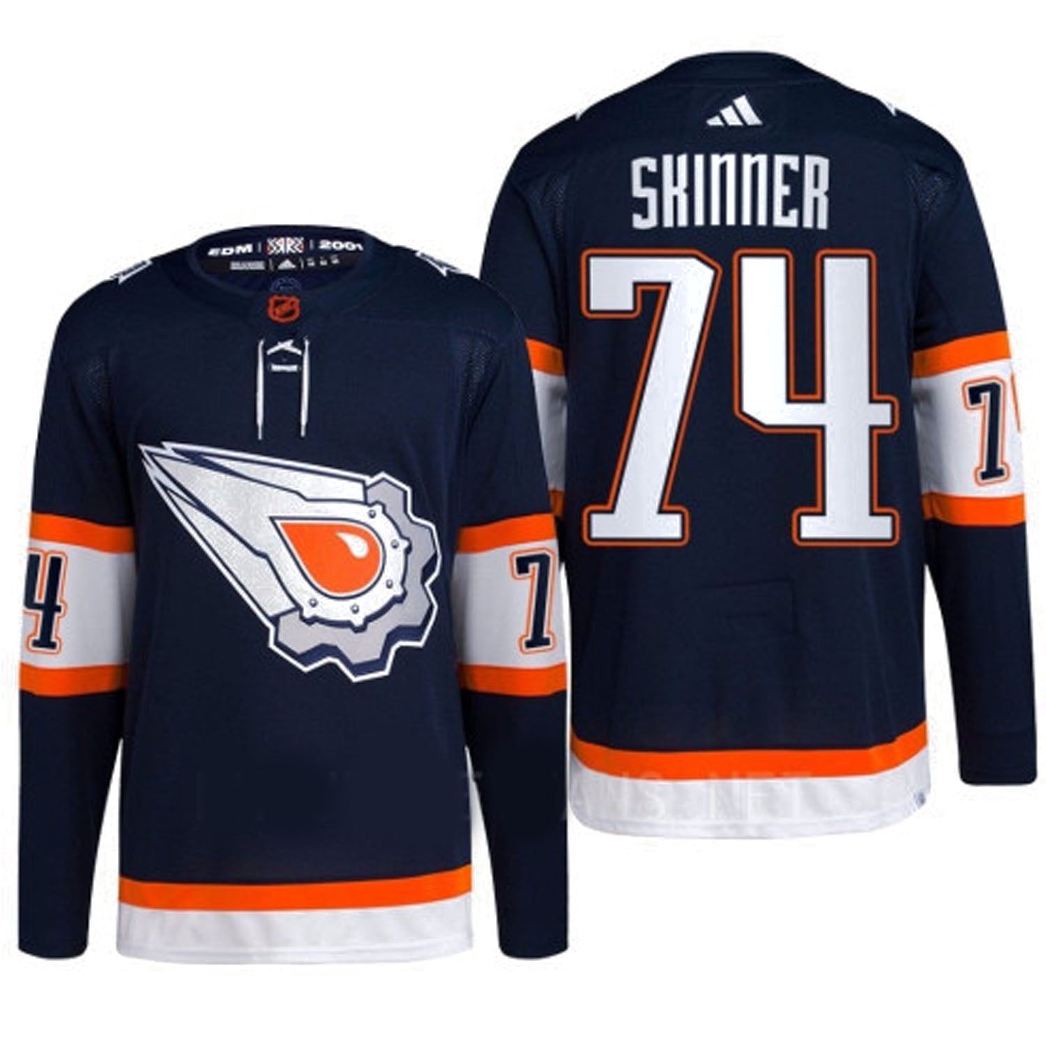 Stuart Skinner Edmonton Oilers 74 Jersey