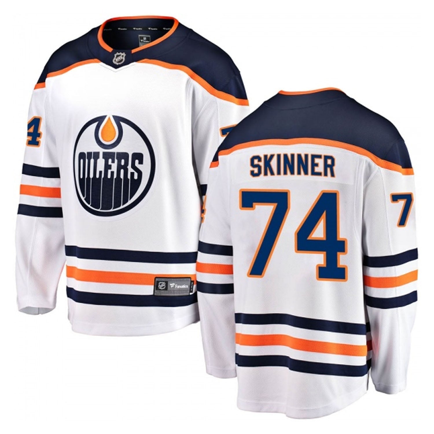 Stuart Skinner Edmonton Oilers 74 Jersey