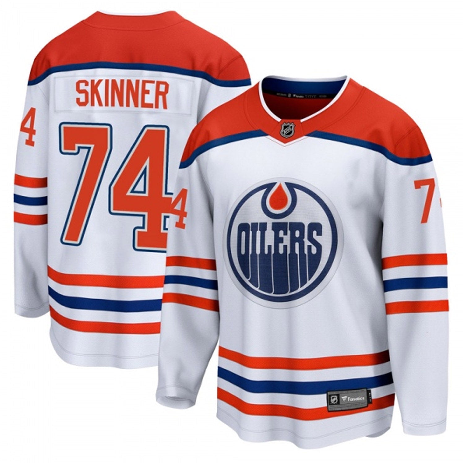 Stuart Skinner Edmonton Oilers 74 Jersey
