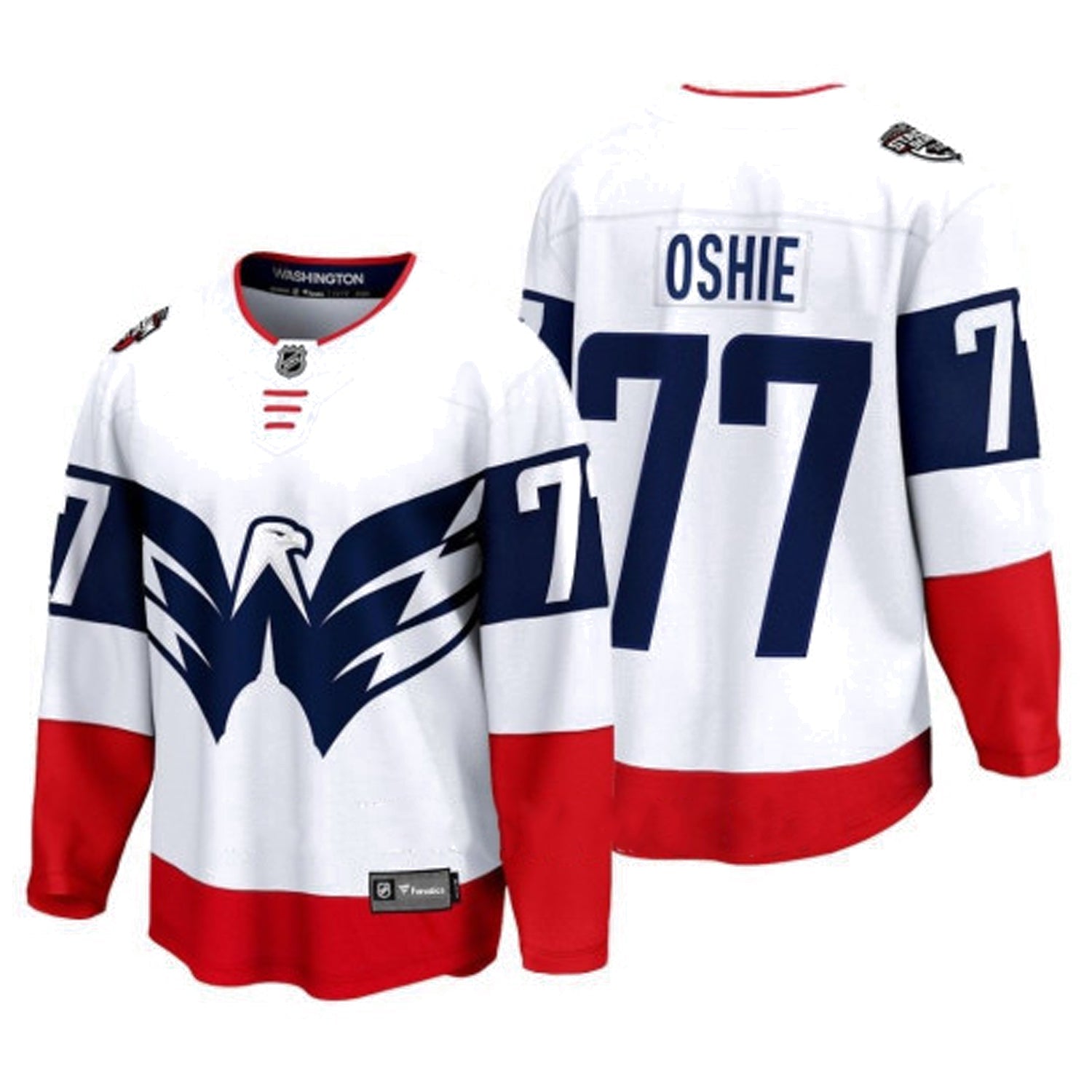 TJ Oshie Washington Capitals 77 Jersey