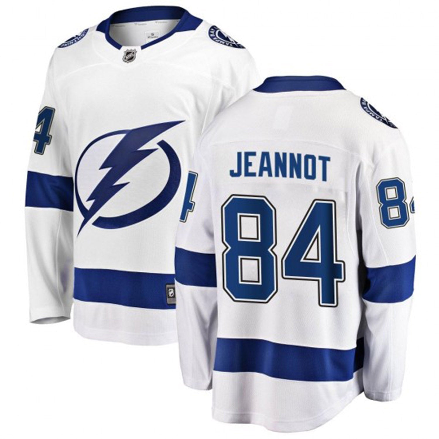Tanner Jeannot Tampa Bay Lightning 84 Jersey