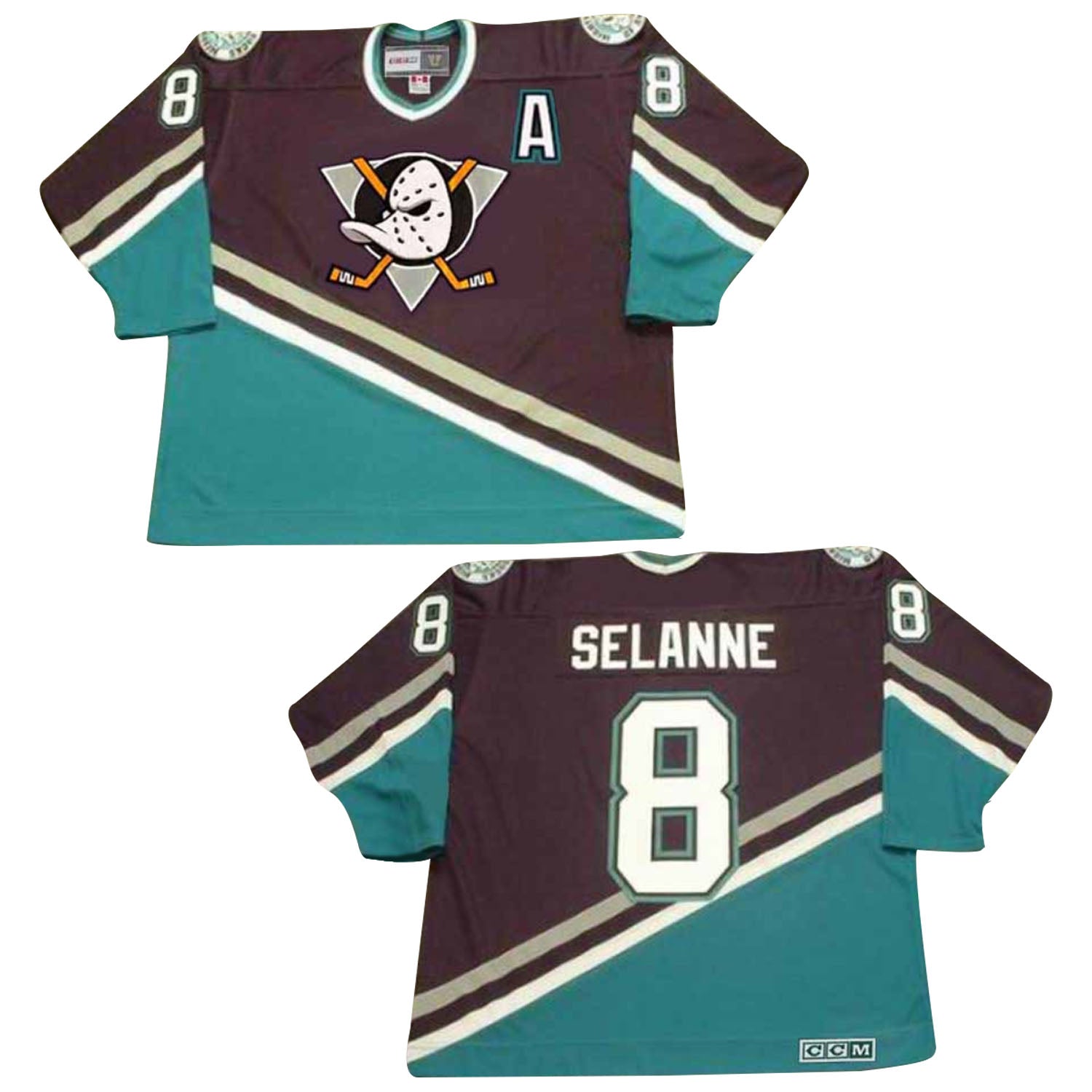 Teemu Selanne Anaheim Ducks 8 Jersey
