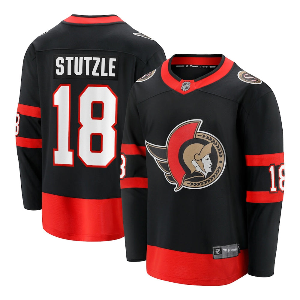Tim Stutzle Ottawa Senators 18 Jersey