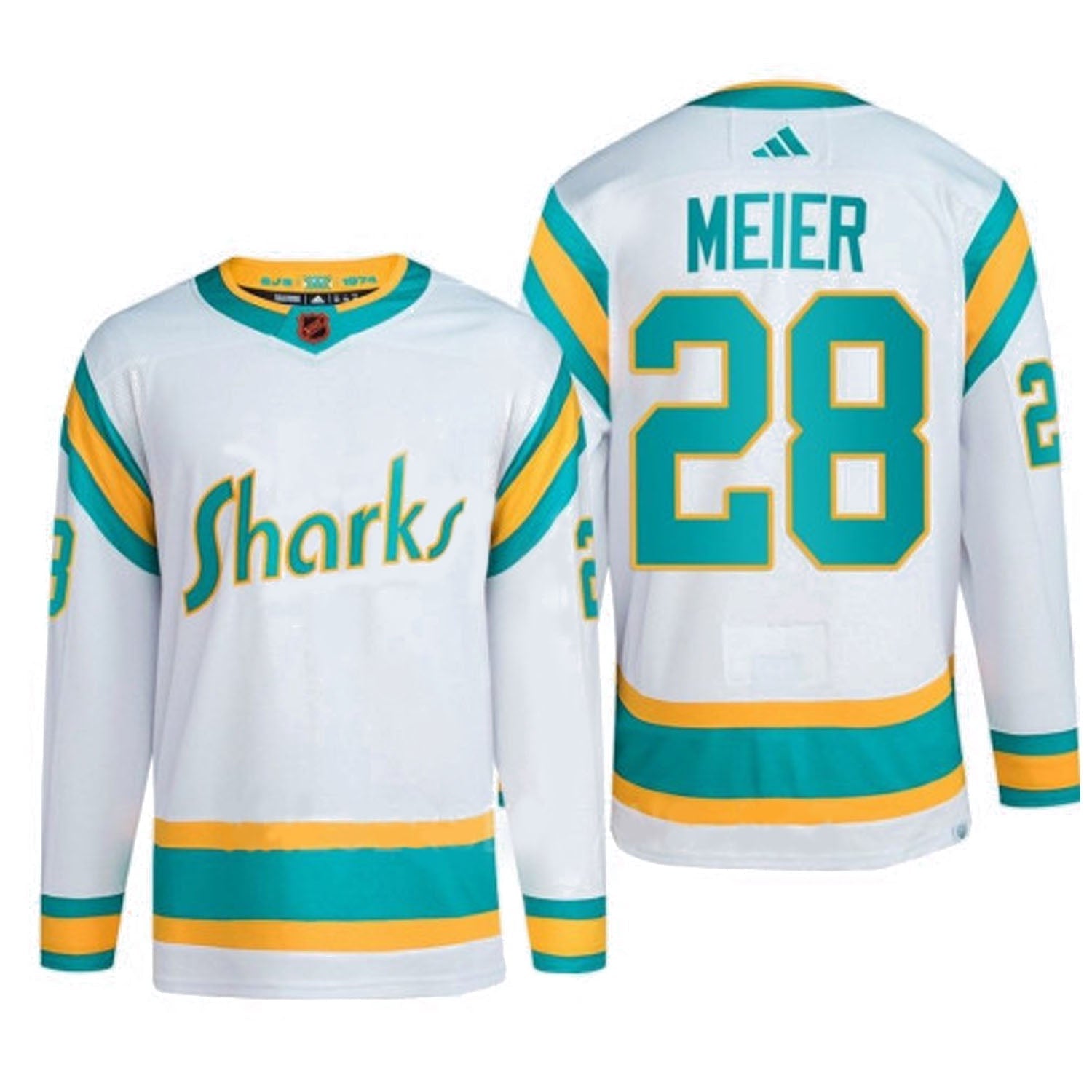 Timo Meier San Jose Sharks 28 Jersey