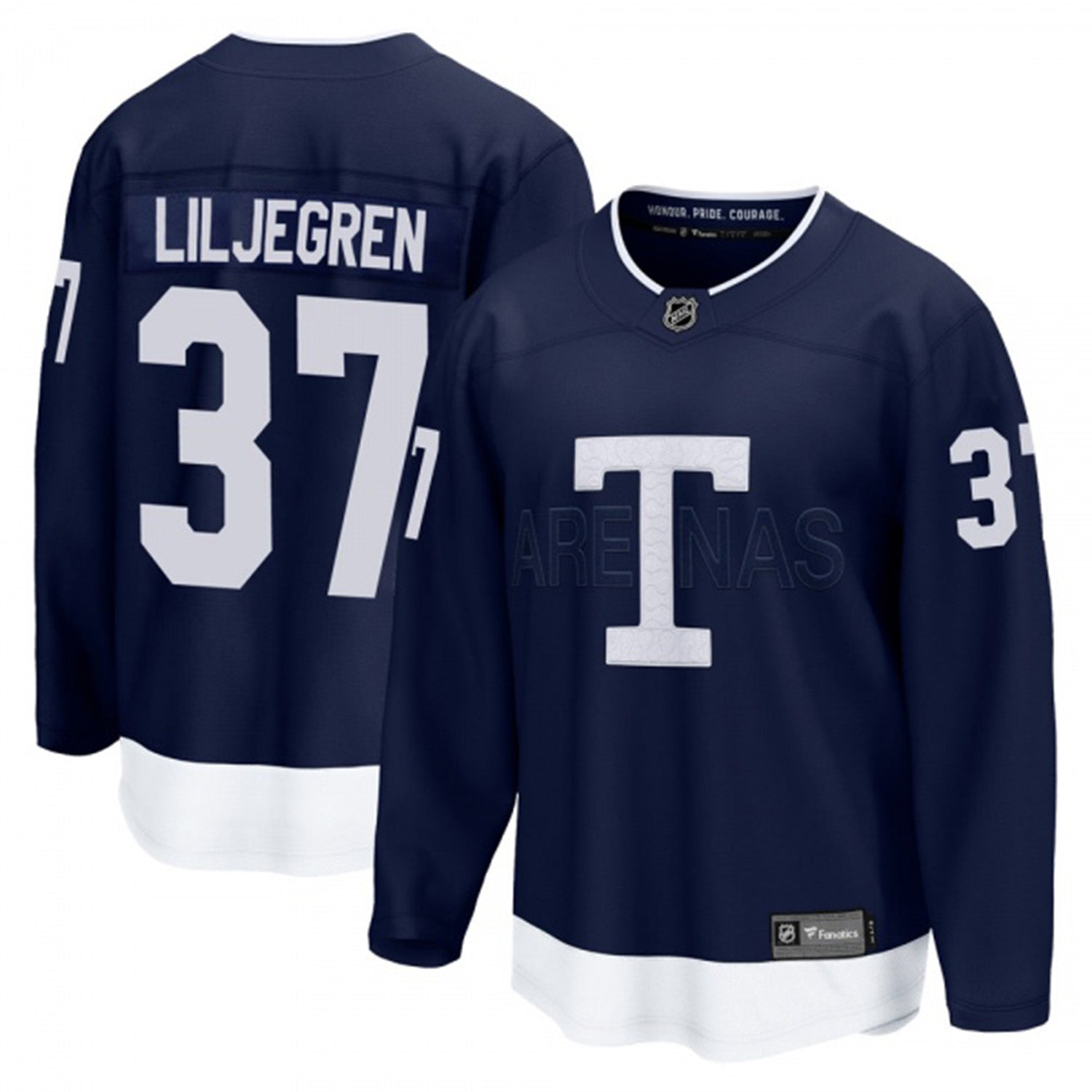 Timothy Liljegren Toronto Maple Leafs 37 Jerey