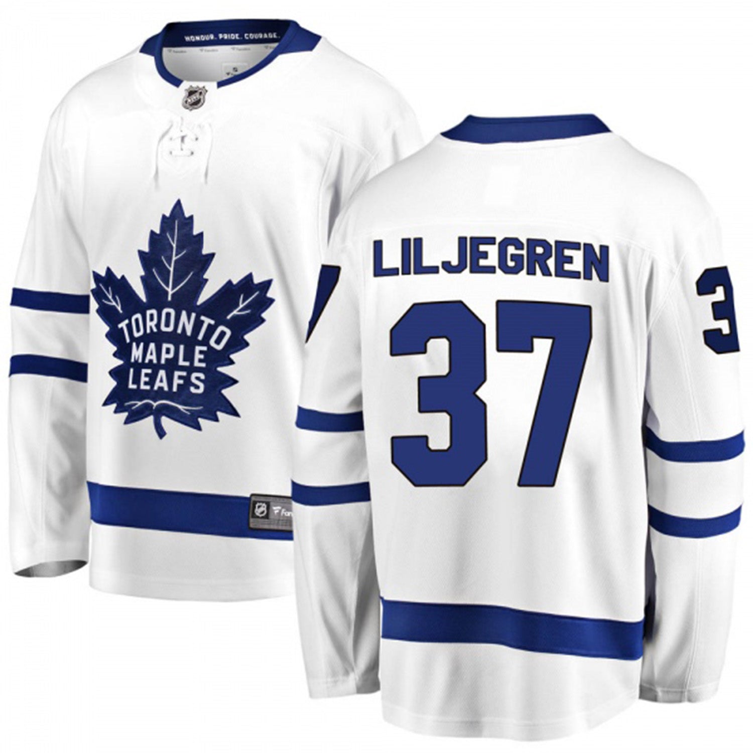 Timothy Liljegren Toronto Maple Leafs 37 Jerey