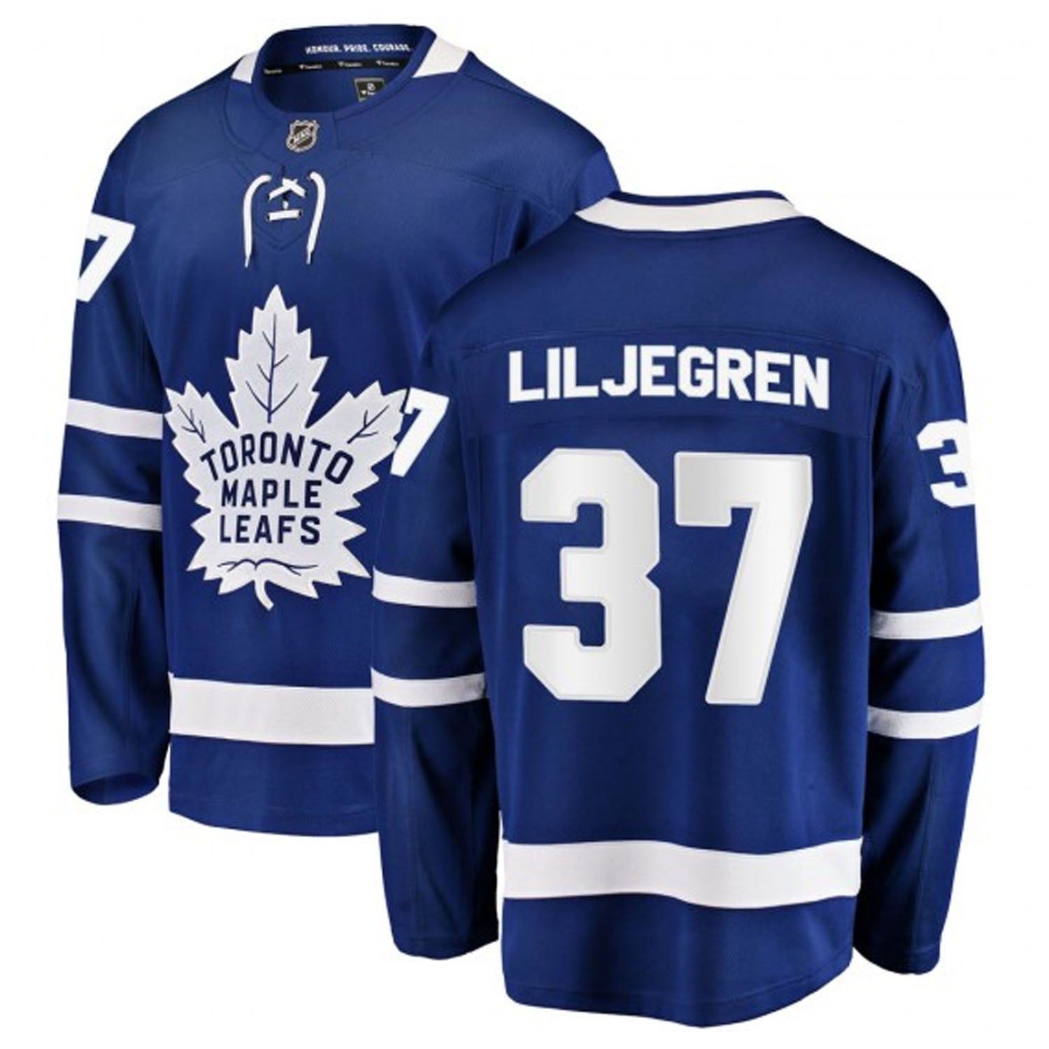 Timothy Liljegren Toronto Maple Leafs 37 Jersey