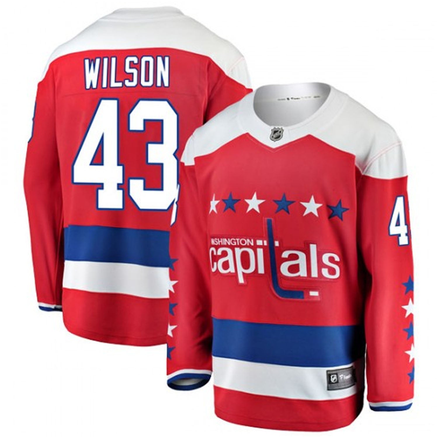 Tom Wilson Washington Capitals 43 Jersey