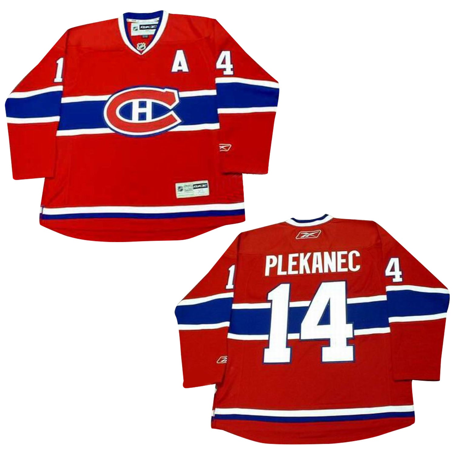 Tomas Plekanec Montreal Canadians 14 Jersey