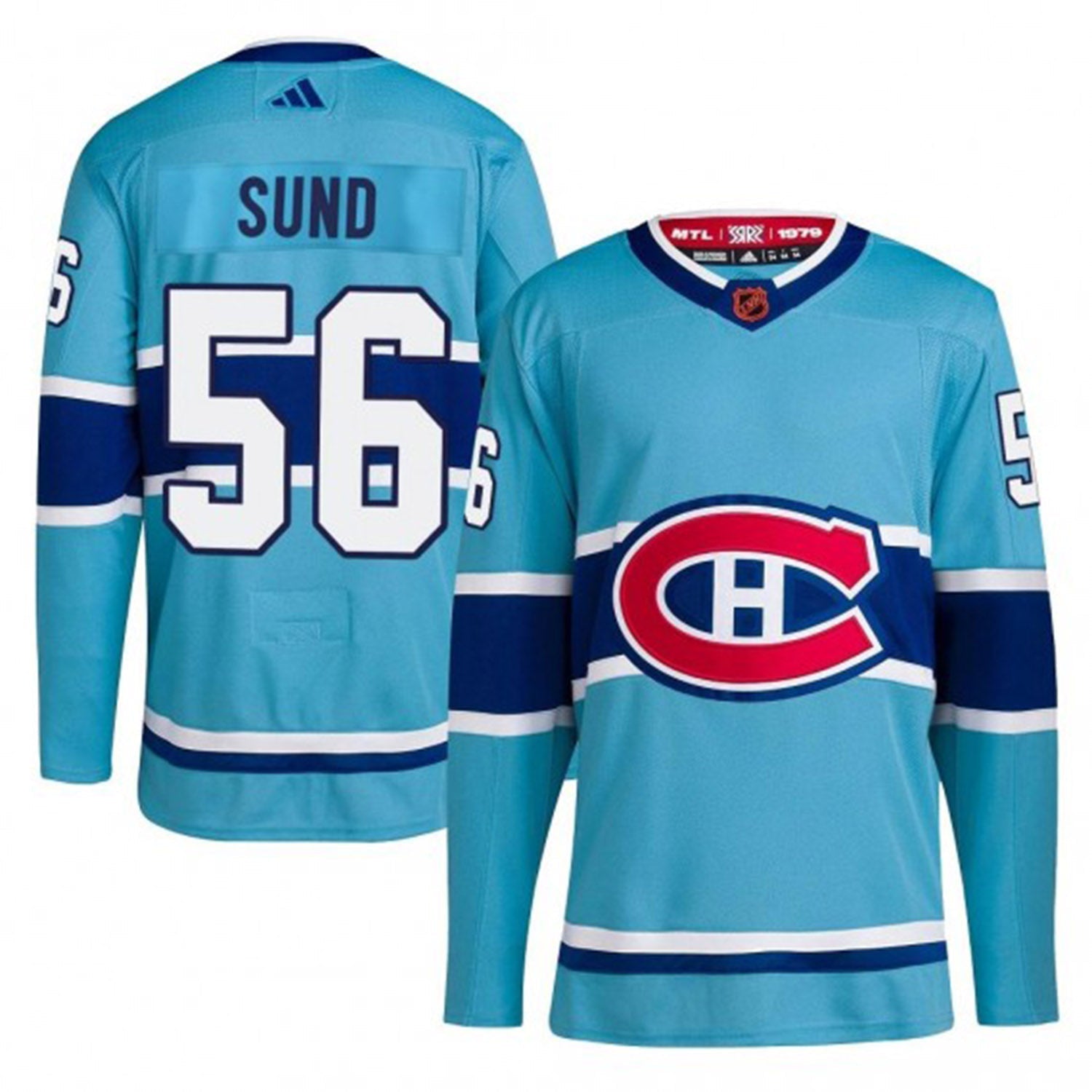 Tony Sund Montreal Canadiens 56 Jersey