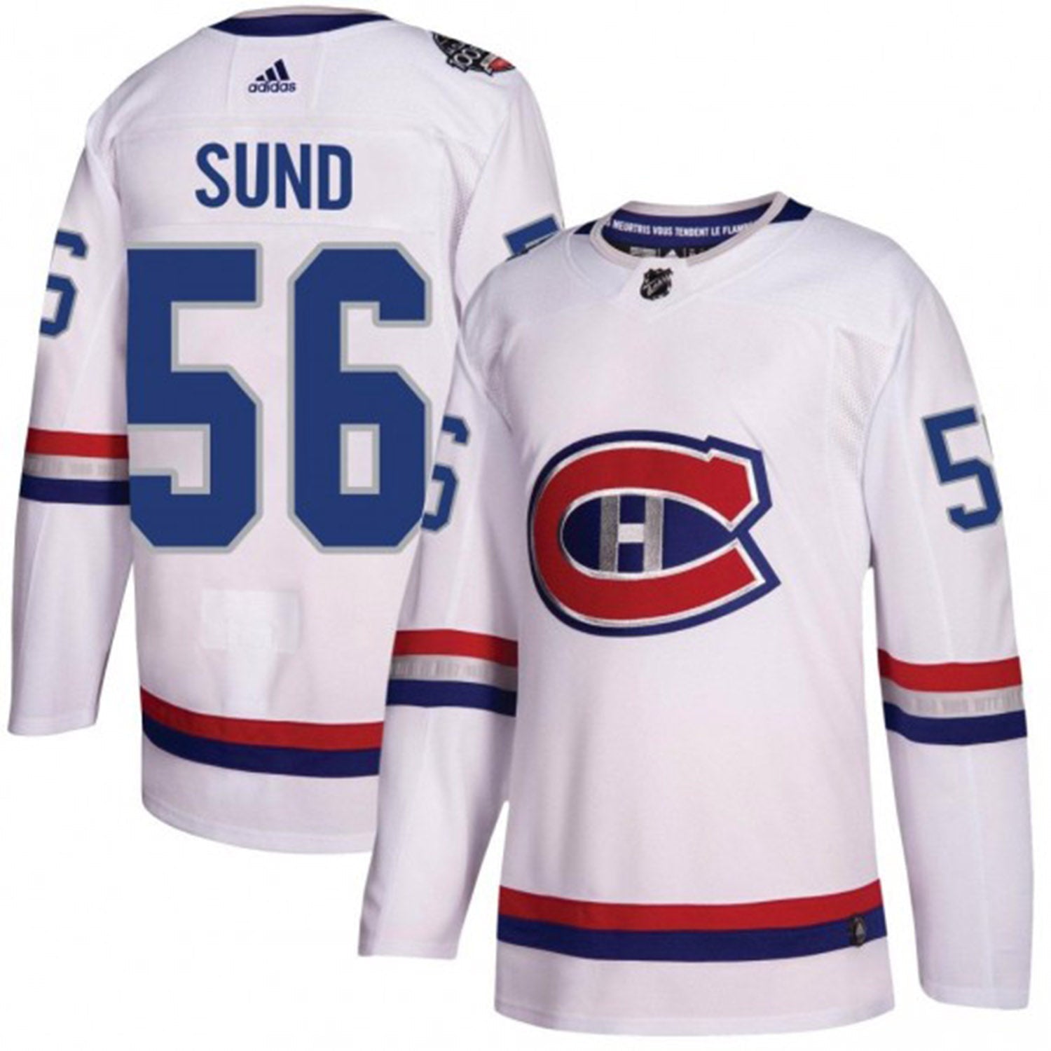 Tony Sund Montreal Canadiens 56 Jersey