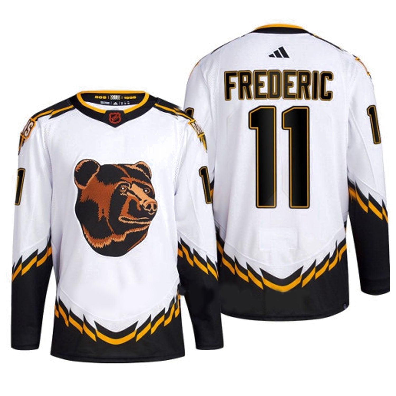 Trent Frederic Boston Bruins 11 Jersey