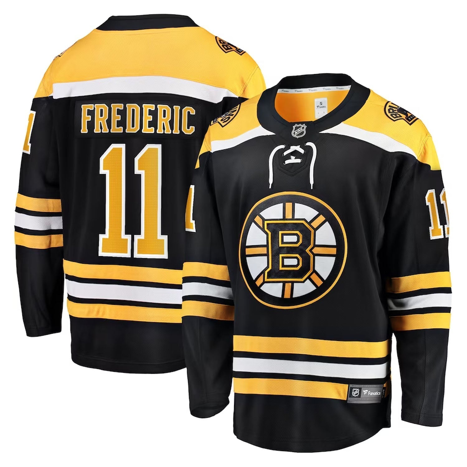 Trent Frederic Boston Bruins 11 Jersey