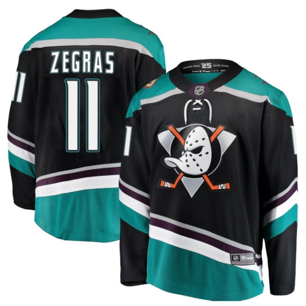 Trevor Zegras Anaheim Ducks 11 Jersey