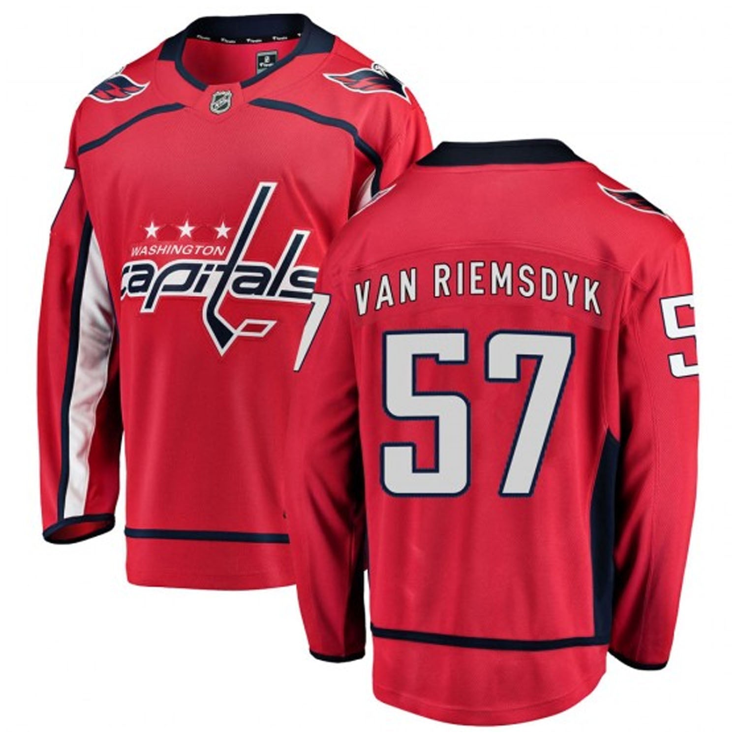 Trevor van Riemsdyk Washington Capitals 57 Jersey