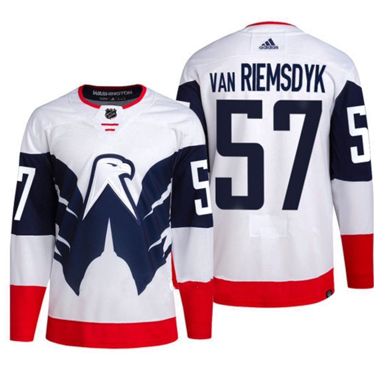 Trevor van Riemsdyk Washington Capitals 57 Jersey