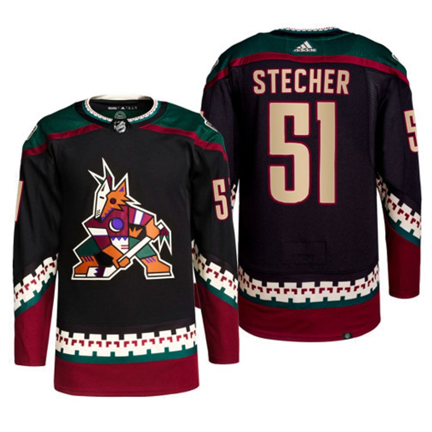 Troy Stecher Arizona Coyotes 51 Jersey