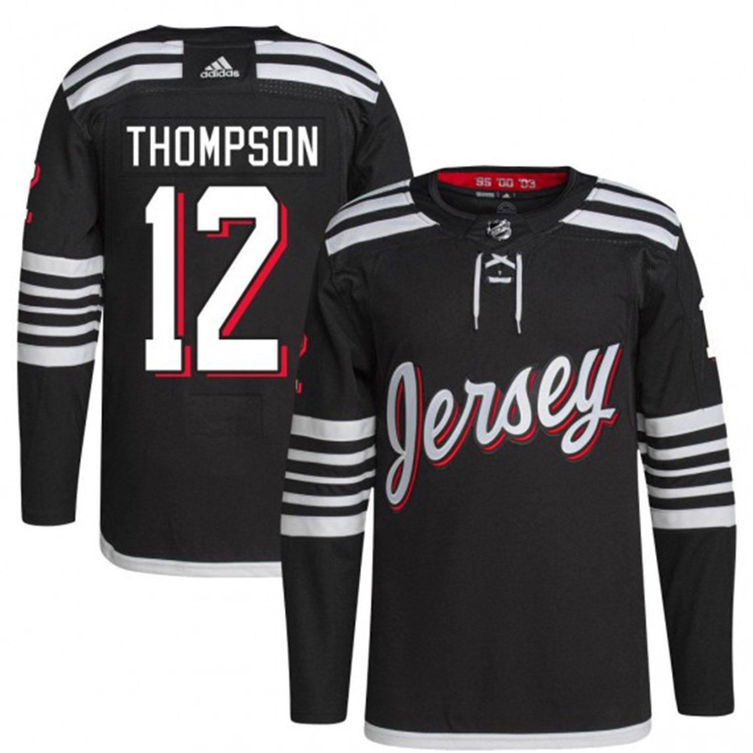 Tyce Thompson New Jersey Devils 12 Jersey